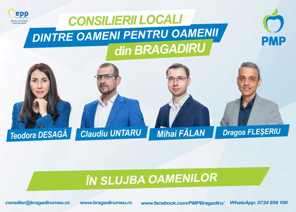 Consilieri locali PMP Bragadiru Consilieri locali PMP Bragadiru